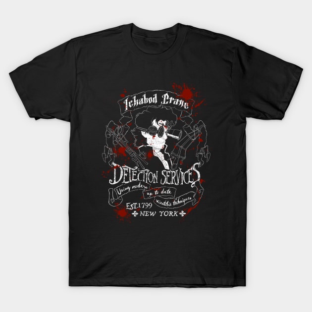 Ichabod Crane Detection Services T-Shirt by RangerRob